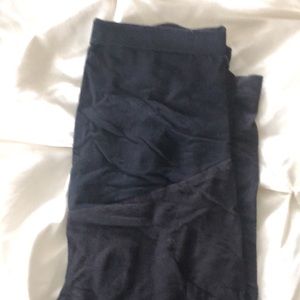 Black maternity stretch pants